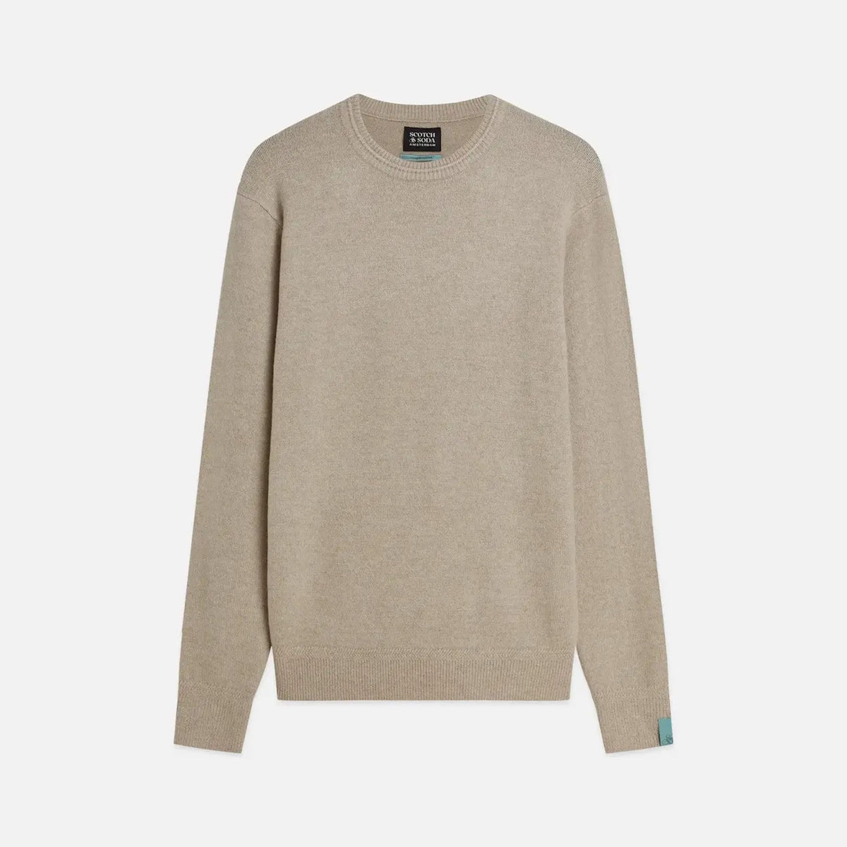 SCOTCH&SODA Camisola de malha macia com modelagem regular