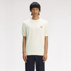 FRED PERRY T-shirt em malha de algodão