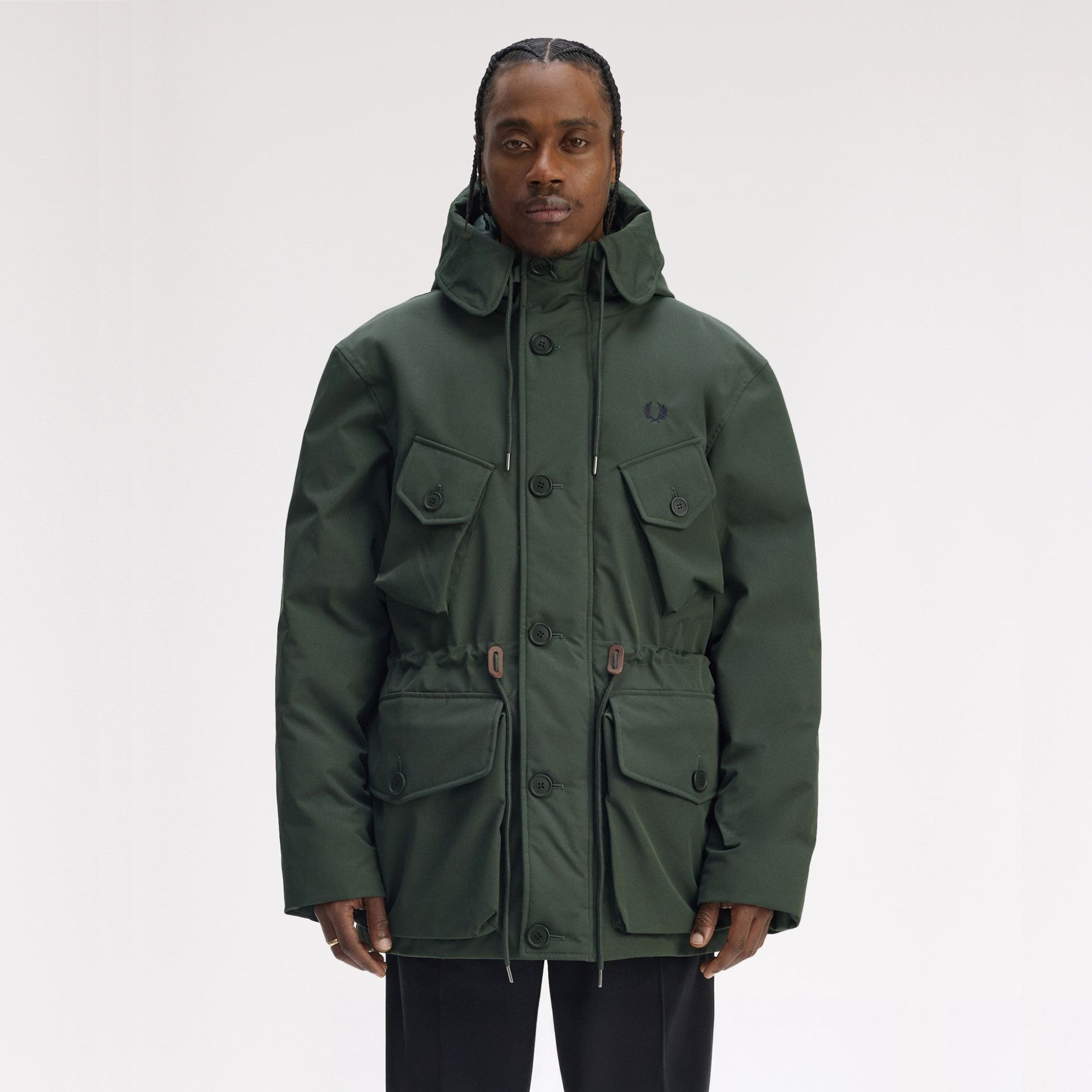 FRED PERRY Casaco acolchoado com bolso aplicado - CARISMAstore