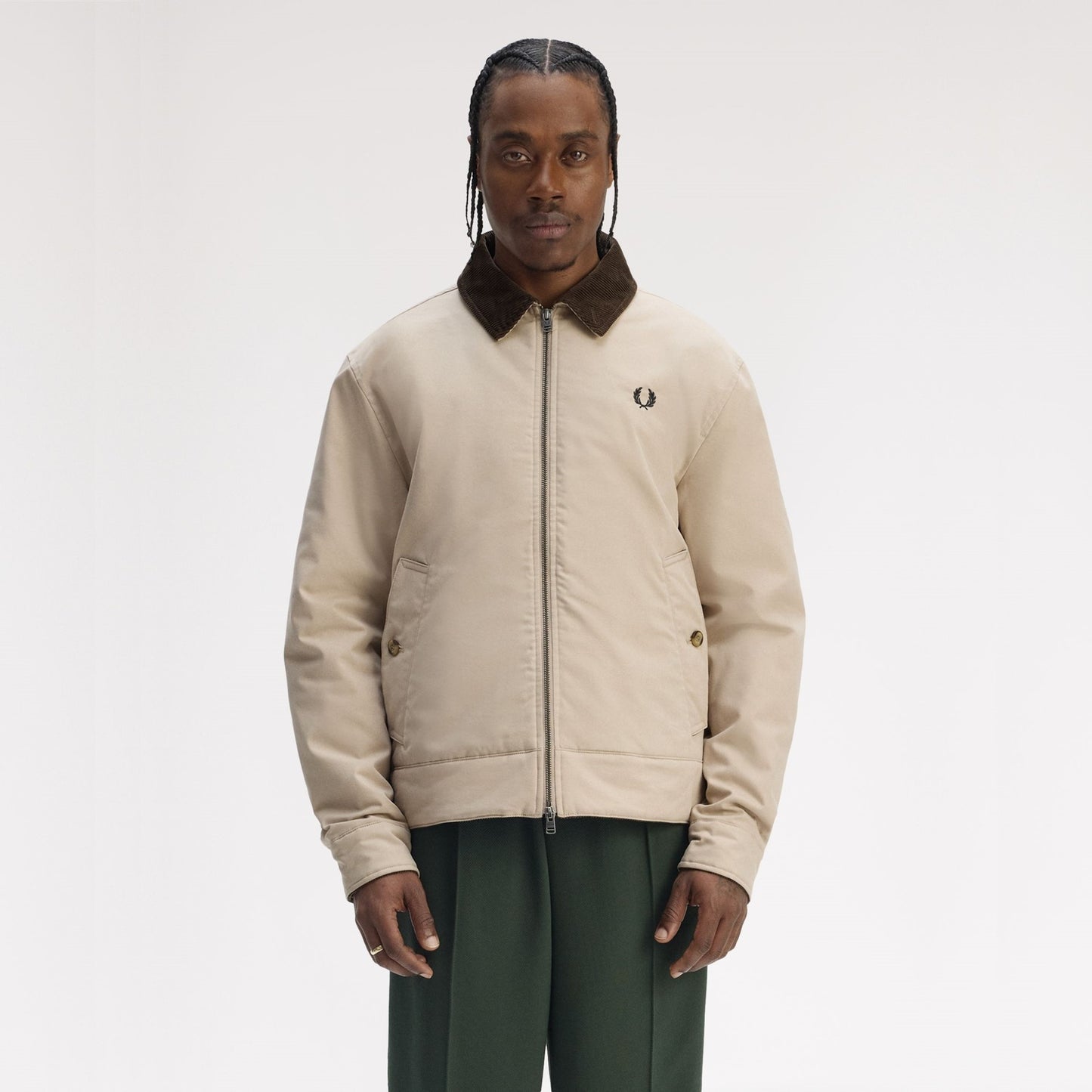 FRED PERRY Casaco caban em algodão - CARISMAstore