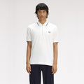 FRED PERRY Polo em piqué de crepe