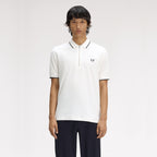 FRED PERRY Polo em piqué de crepe
