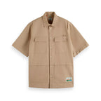 SCOTCH&SODA Camisa sólida com ajuste relaxado - CARISMAstore