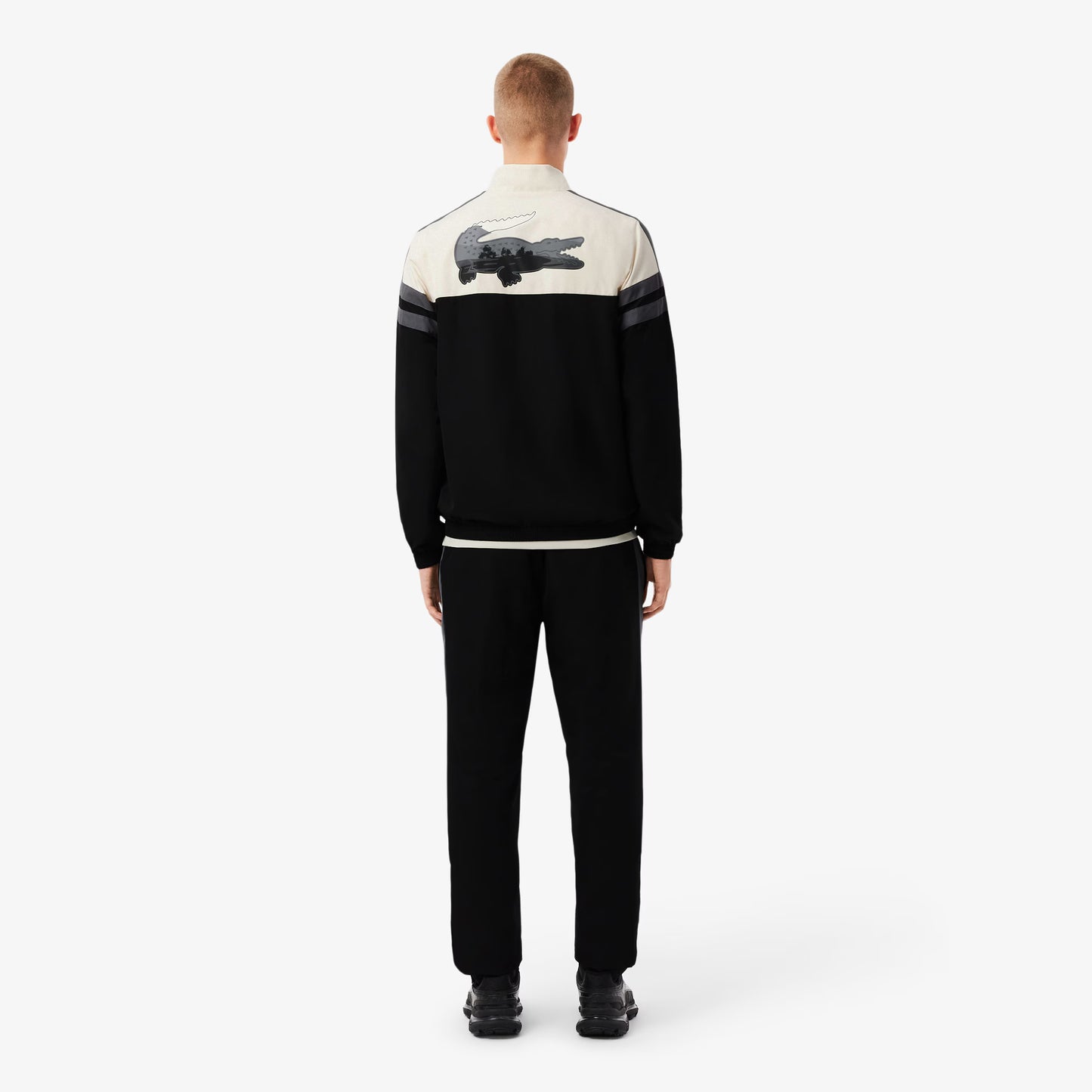 LACOSTE Fato de treino desportivo com crocodilo de paisagem - CARISMAstore