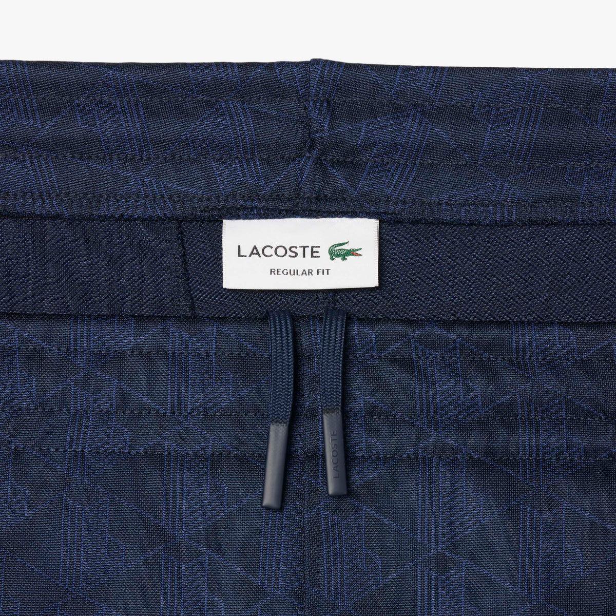 LACOSTE Calças de fato de treino em jacquard com monograma