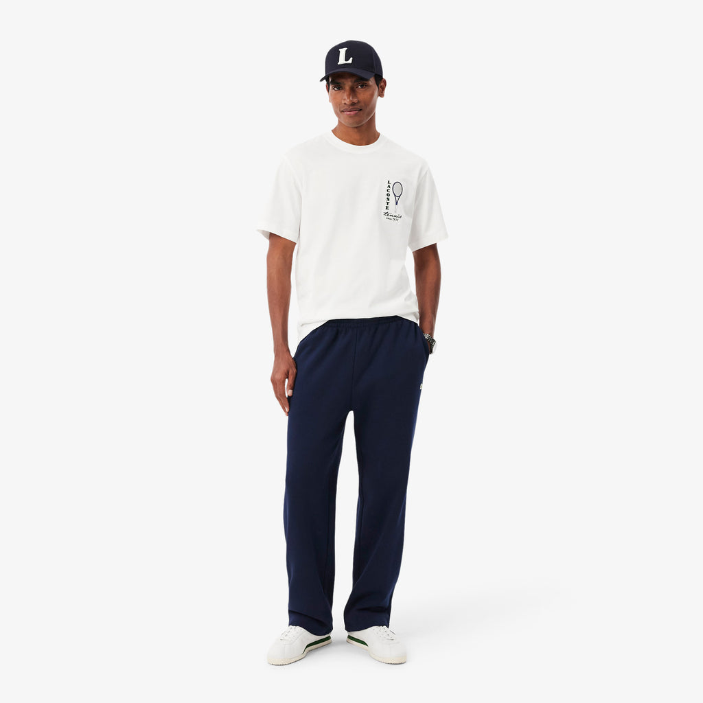LACOSTE Calças de fato de treino relaxed fit