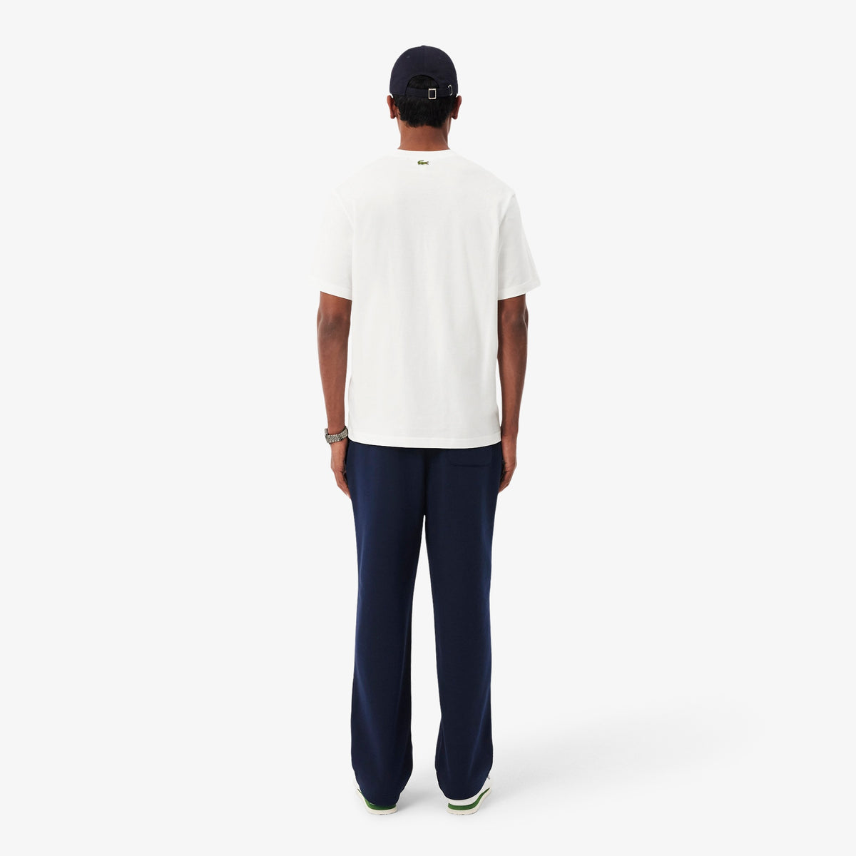 LACOSTE Calças de fato de treino relaxed fit