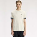 FRED PERRY T-shirt com punhos com borda