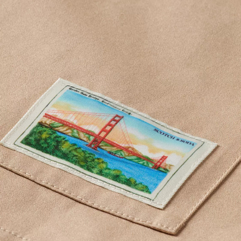 SCOTCH&SODA Camisa sólida com ajuste relaxado - CARISMAstore