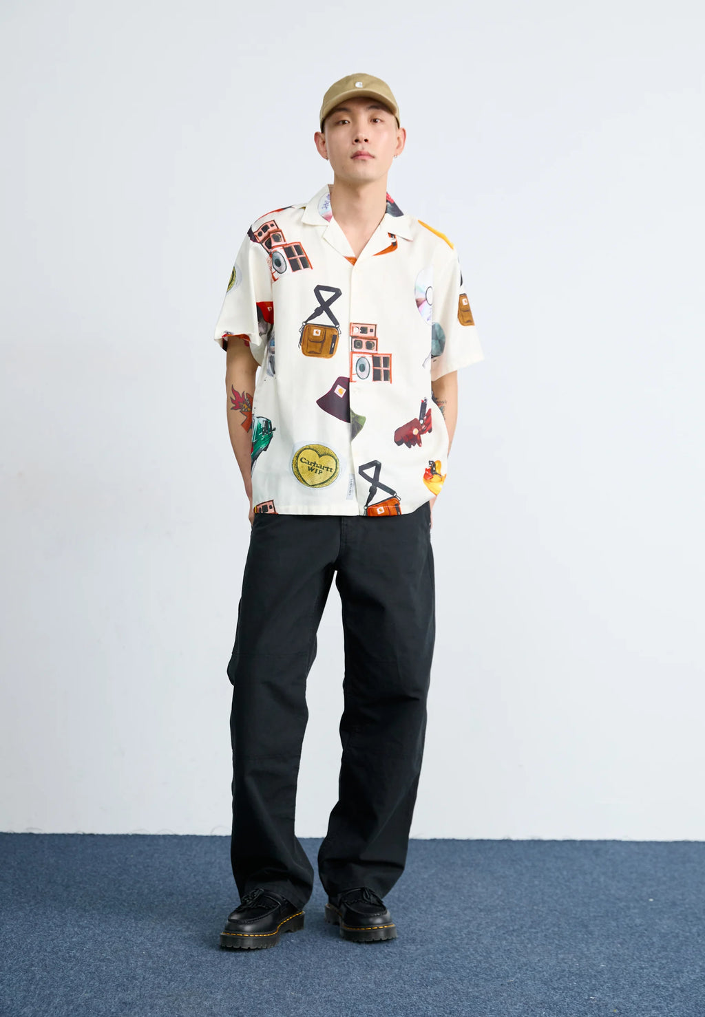 CARHARTT WIP Camisa s/s jacob rochester