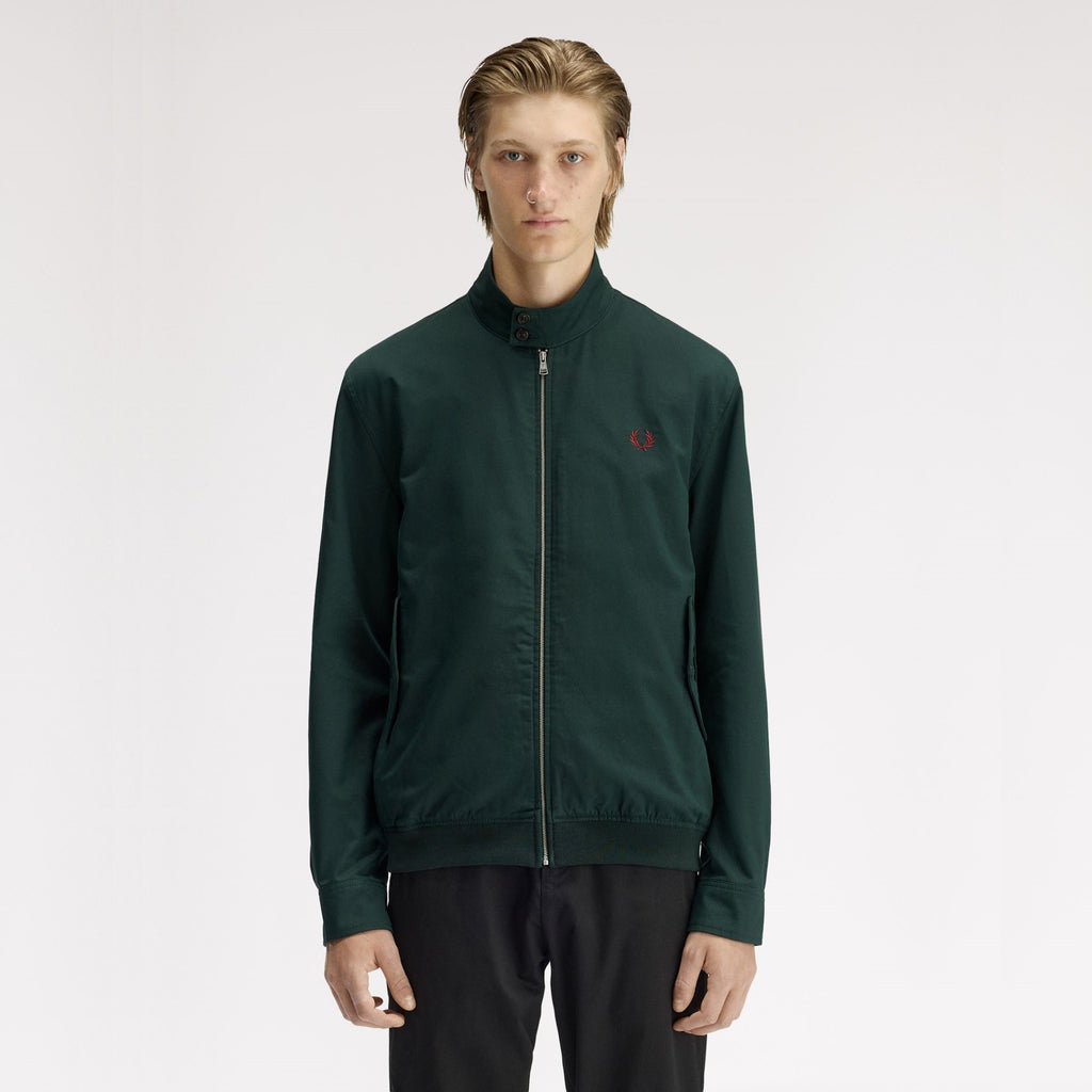 FRED PERRY Casaco harrington em sarja
