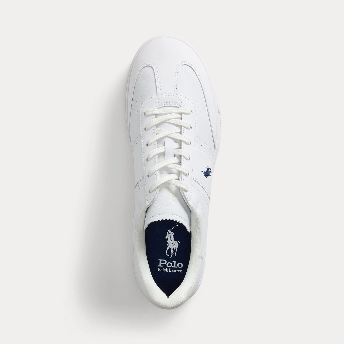RALPH LAUREN Sapatilhas heritage aera em pele