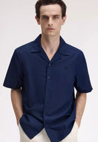 FRED PERRY Camisa de linho com gola
