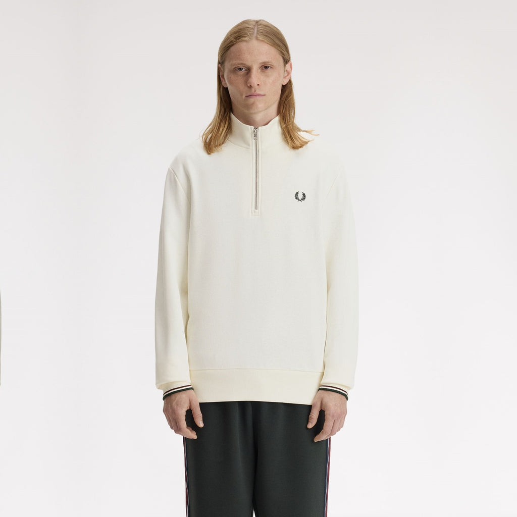 FRED PERRY Camisola com meio fecho de correr