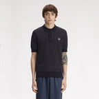 FRED PERRY Polo de malha bouclé com bolinhas