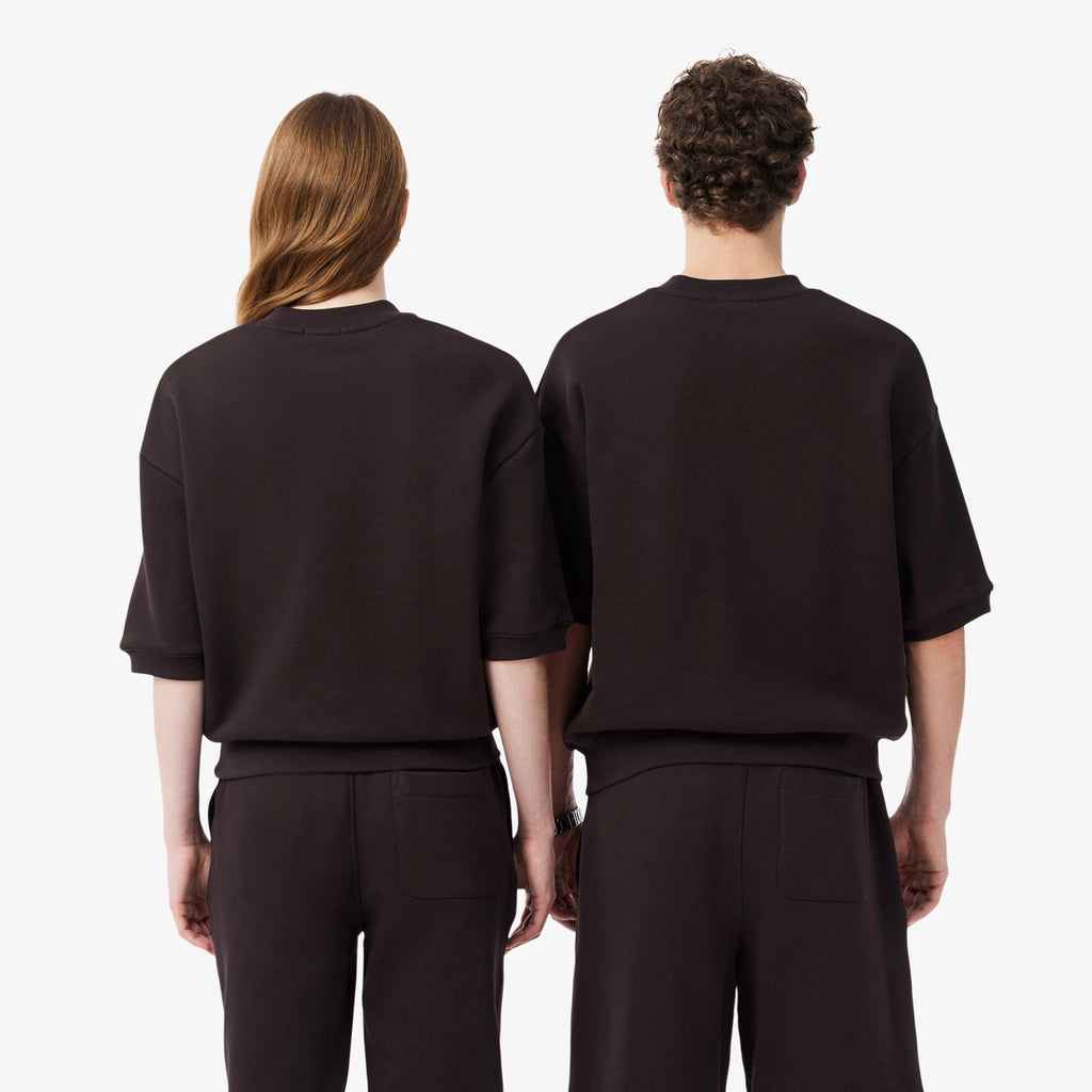 LACOSTE Sweatshirt de manga curta relaxed fit