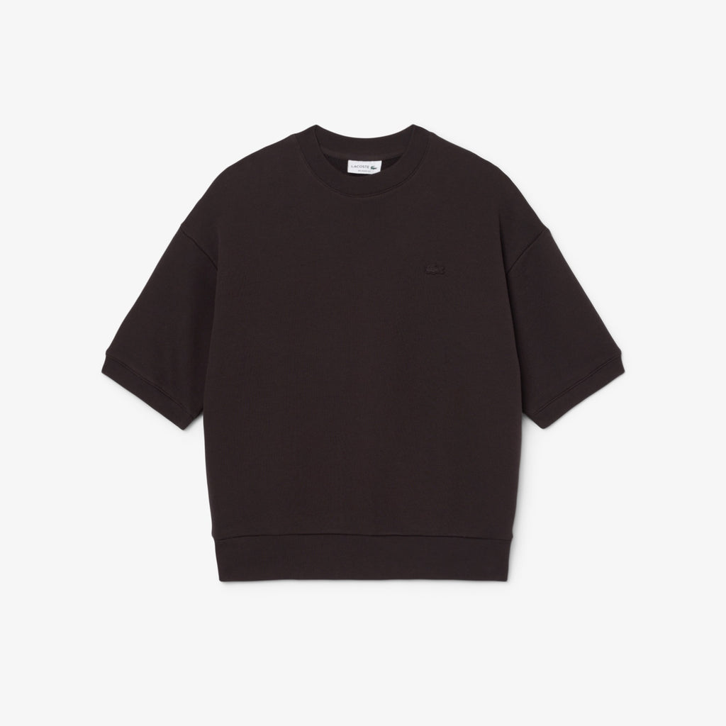 LACOSTE Sweatshirt de manga curta relaxed fit