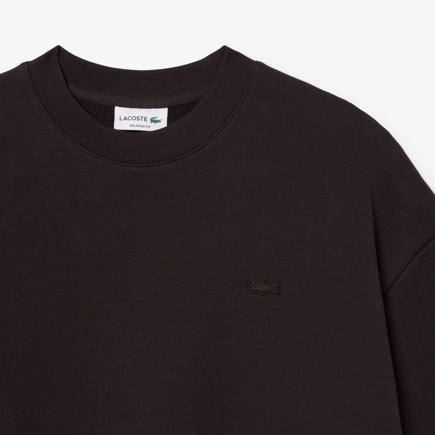LACOSTE Sweatshirt de manga curta relaxed fit