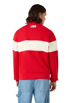 CHAMPION Camisola com meio fecho e logotipo academy