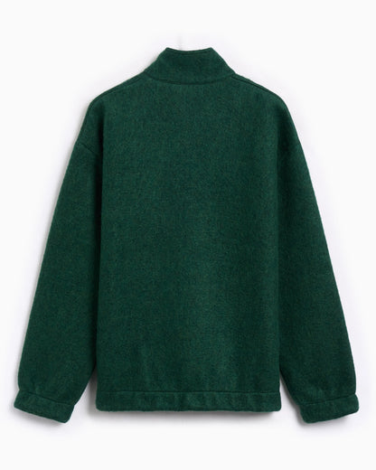 LACOSTE Camisoal de lã feltrada com fecho na gola - CARISMAstore