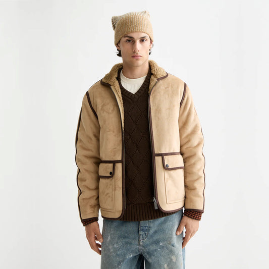 SCOTCH&SODA Casaco de pele de carneiro - CARISMAstore